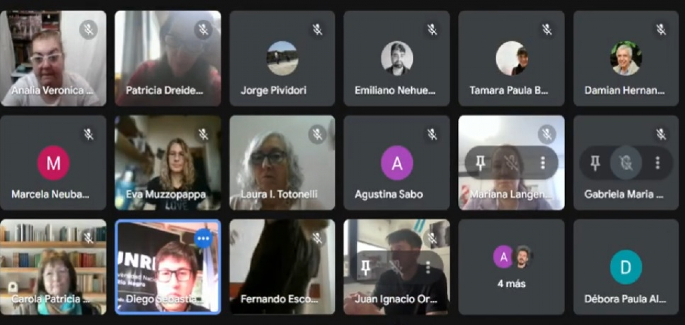 Sesionó el Consejo de Programación y Gestión Estratégica de la Sede Andina