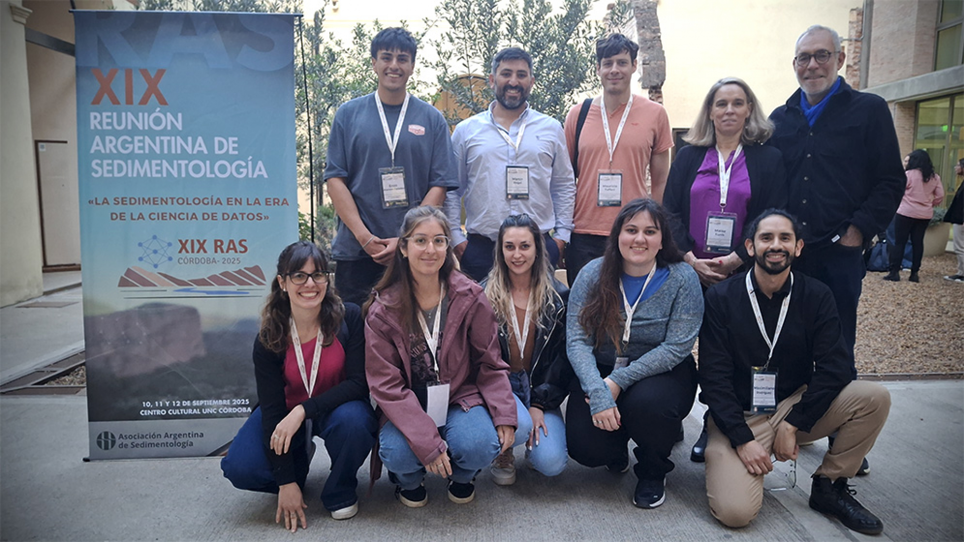 Científicos del CONICET y estudiantes de la UNRN participaron en la reunión más importante de sedimentología del país