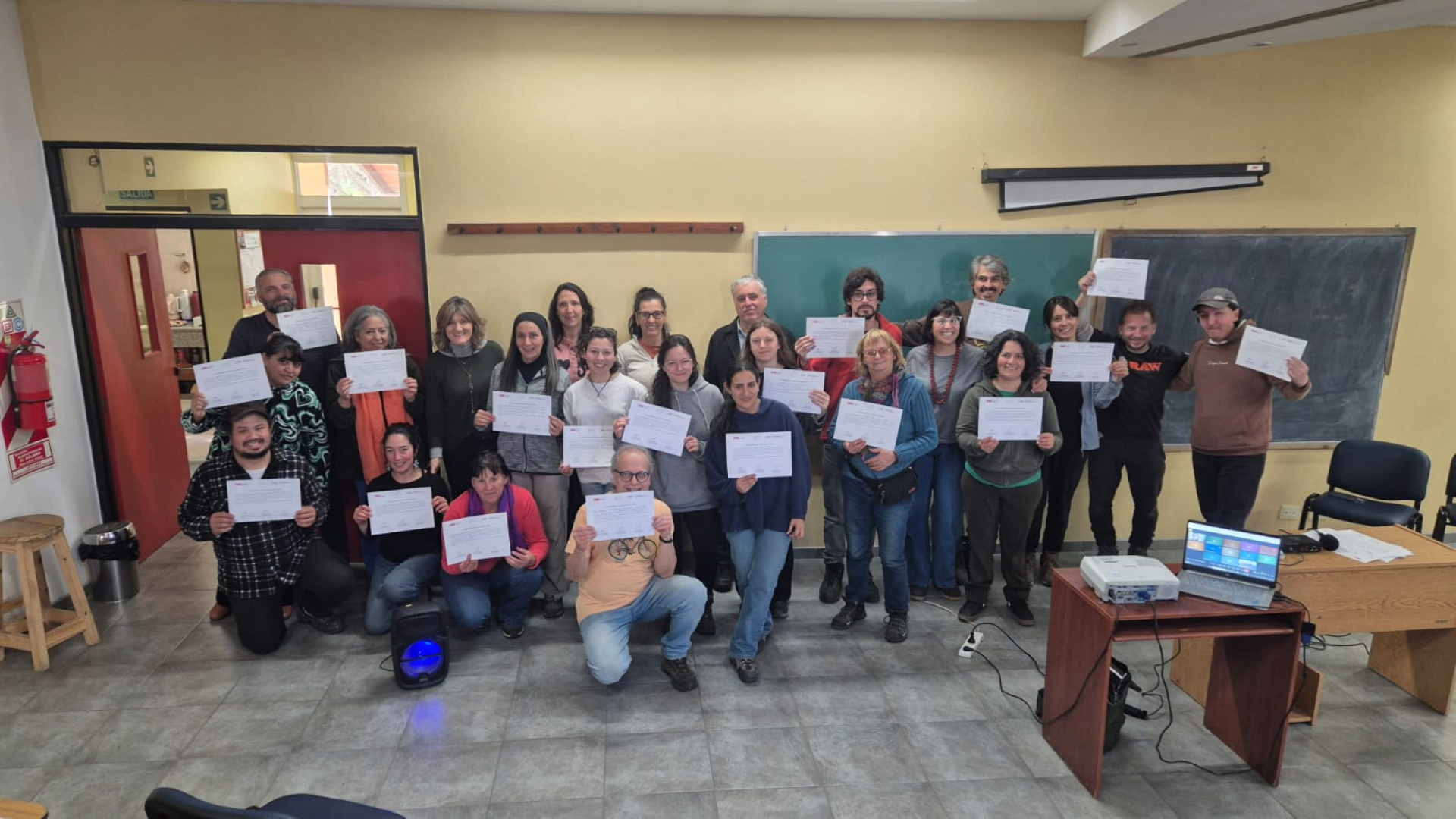Finalizó el curso en Economía Social y Solidaria- Nivel Inicial en El Bolsón
