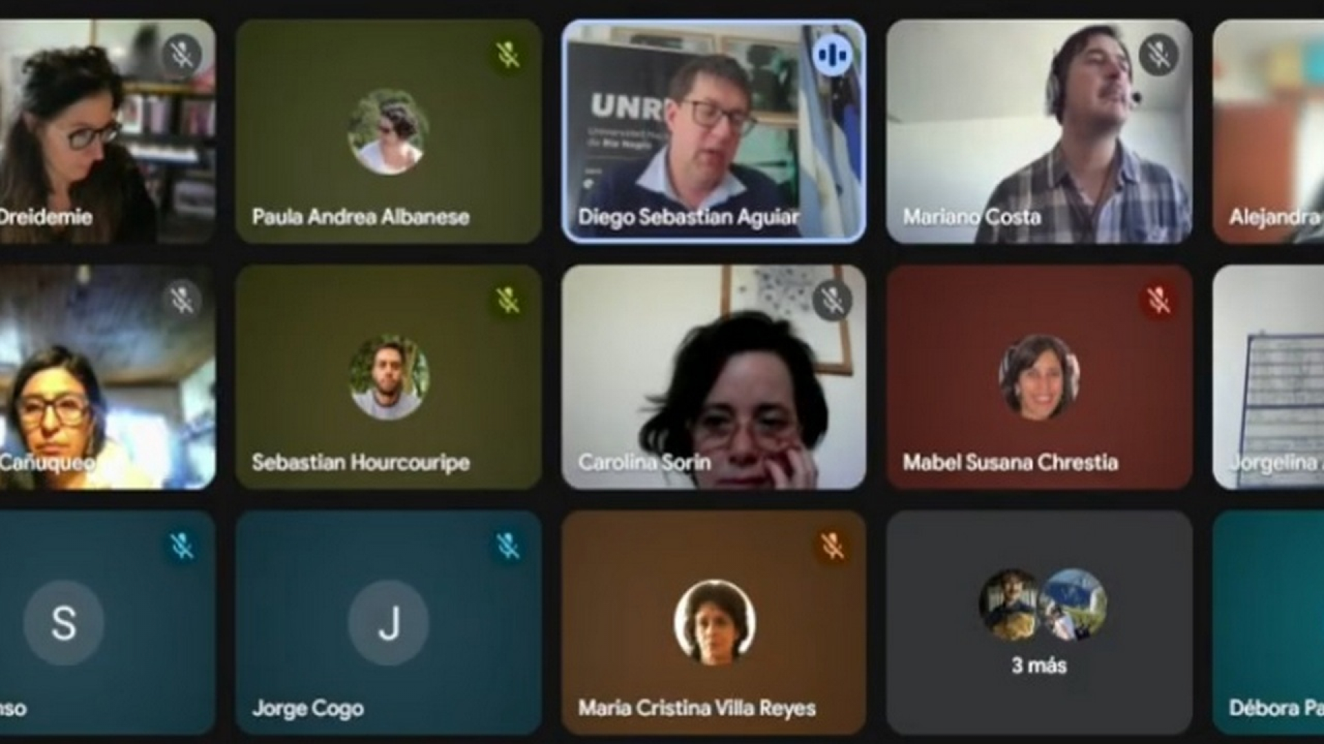 Sesionaron los Consejos de la Sede Andina