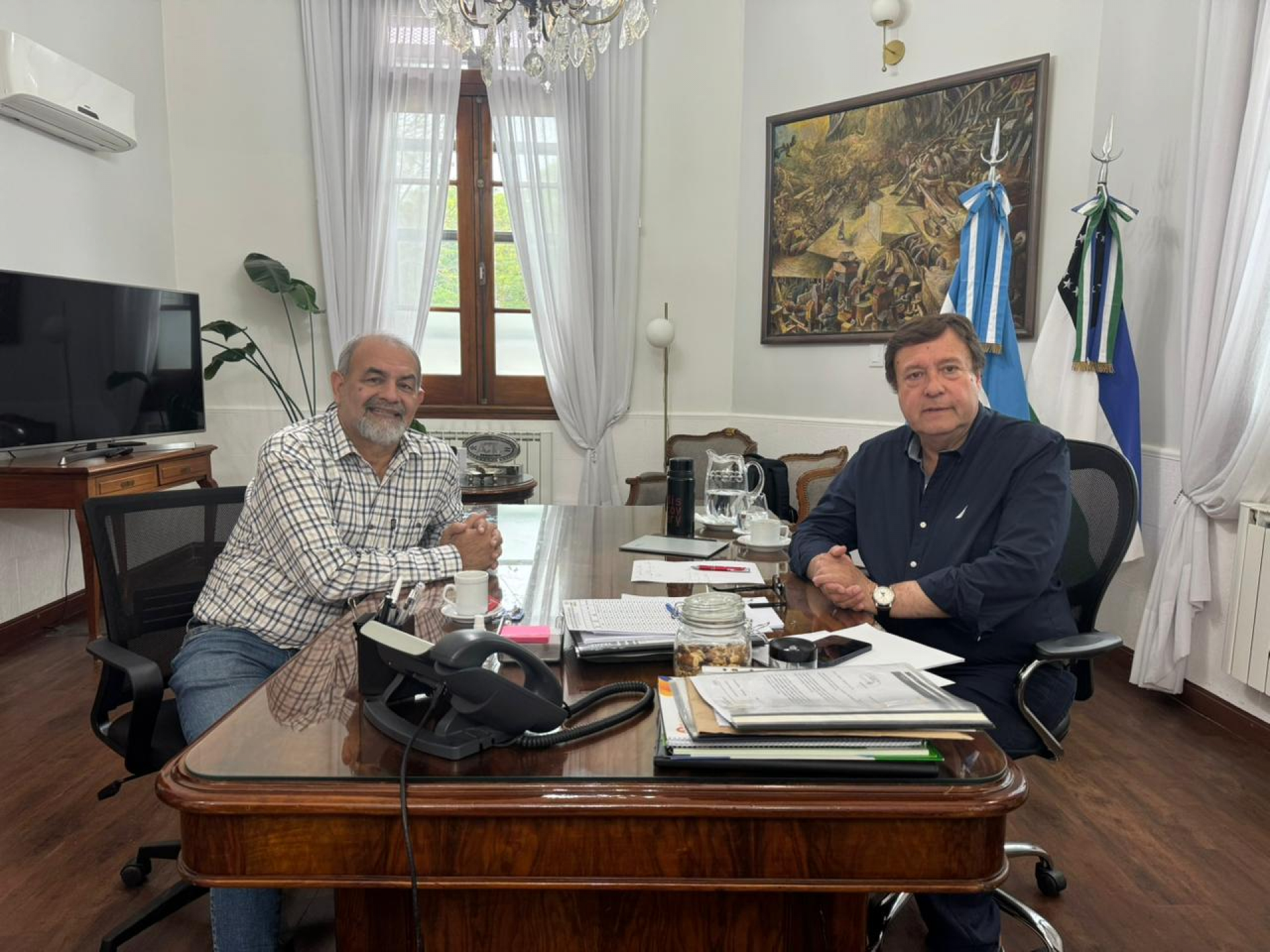 La UNRN y gobierno provincial, por la continuidad del trabajo conjunto 