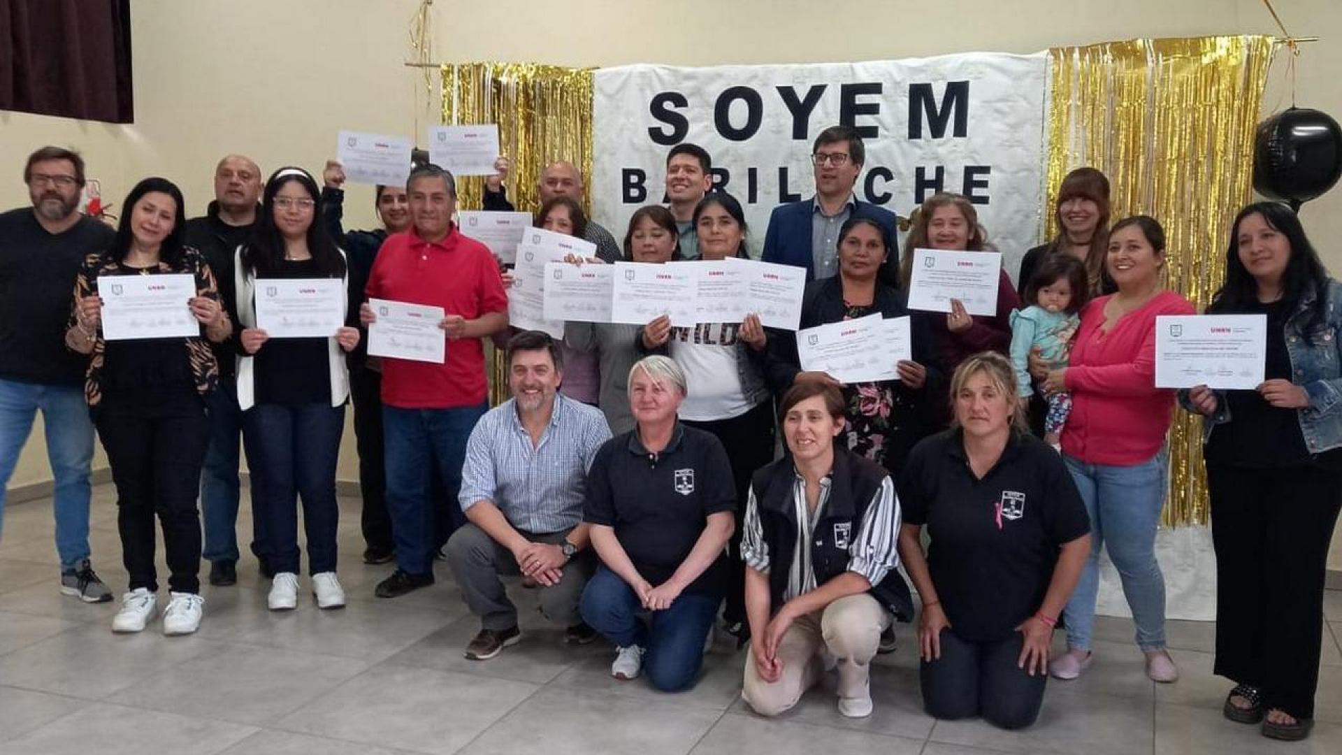 Trabajadores del SOYEM se capacitaron con la UNRN