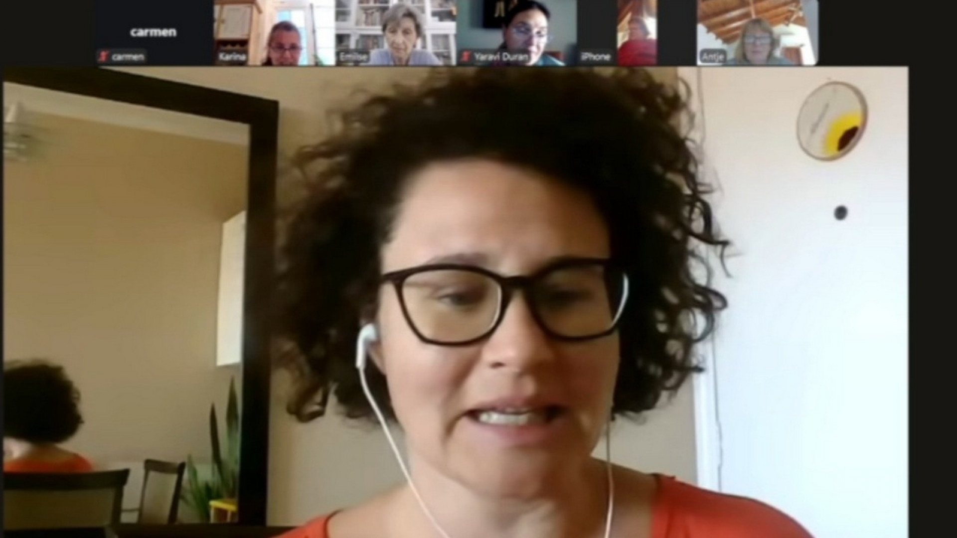 Intercambio con Brasil en el taller de portugués de UPAMI