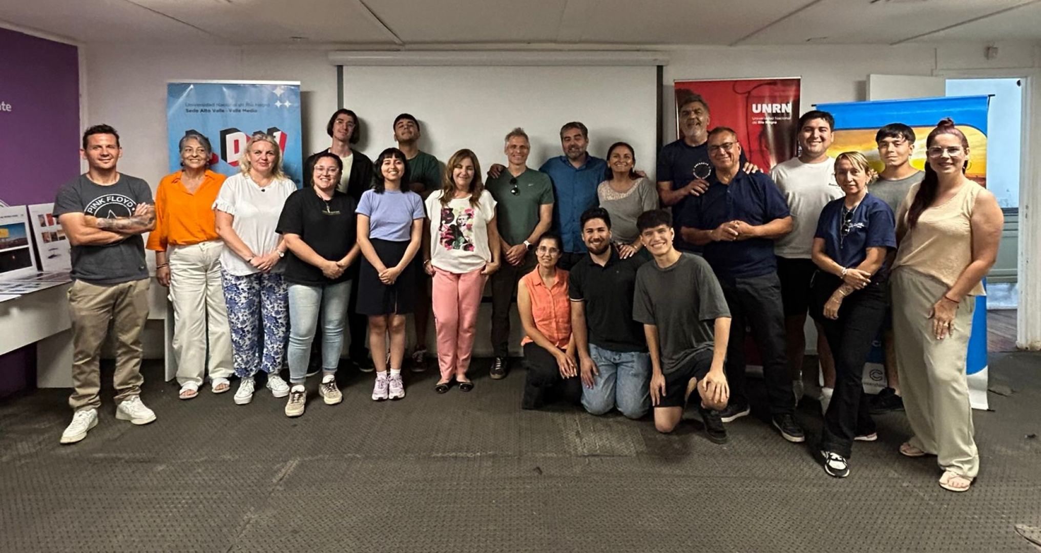 La Licenciatura en Diseño Visual de la UNRN presentó sus Proyectos Finales en Roca y Catriel