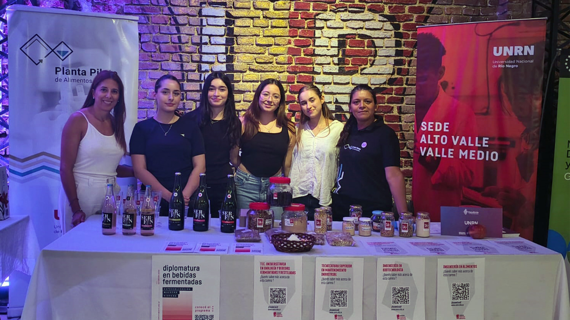 Con foco en la innovación alimentaria y vitivinícola, la UNRN participó de la Fiesta Provincial de la Vendimia