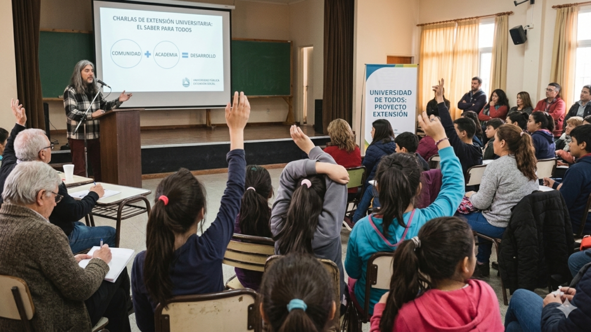 Convocatoria para charlas de divulgación de la investigación y la extensión 