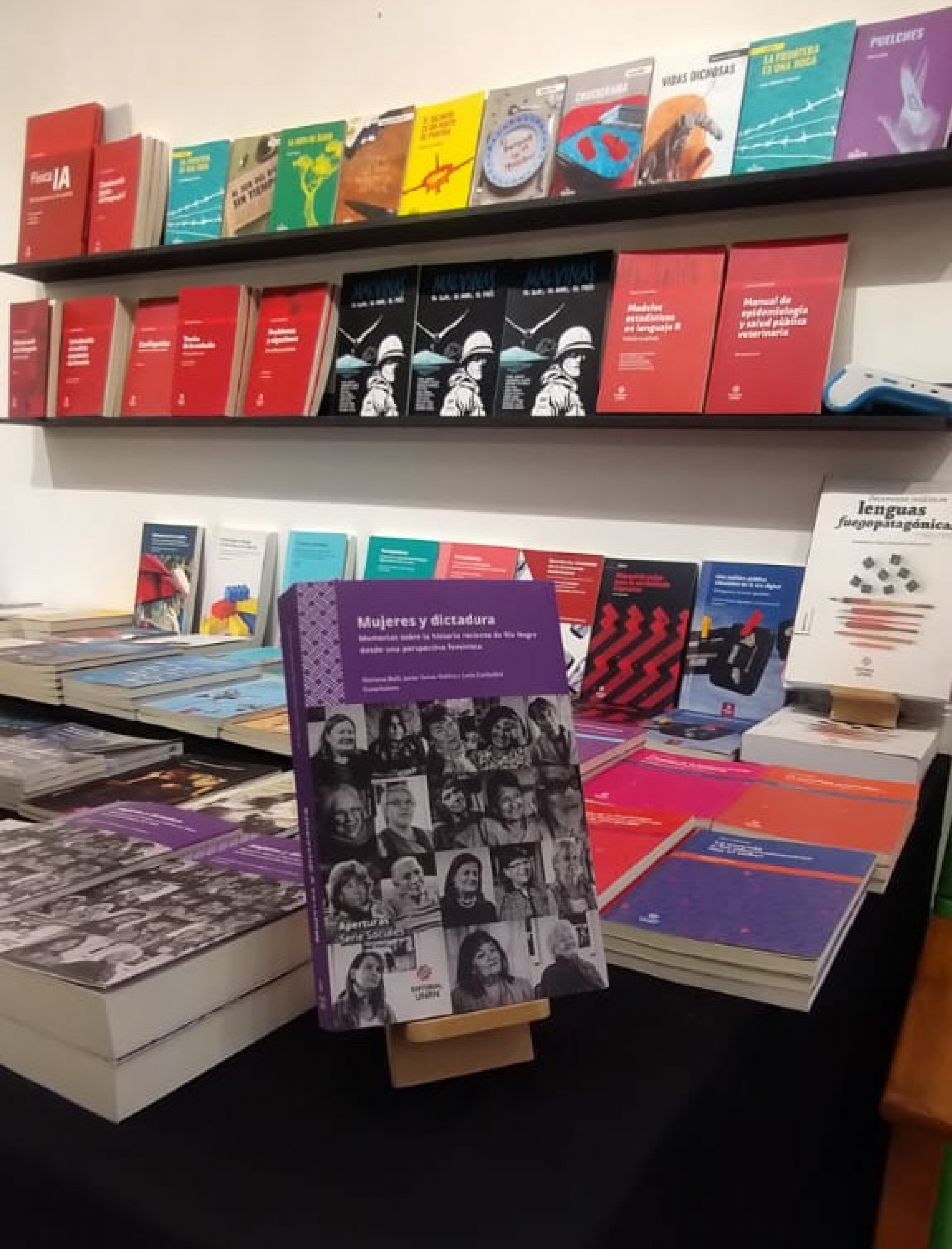 Editorial UNRN presenta su catálogo en la Feria del Libro de Esquel