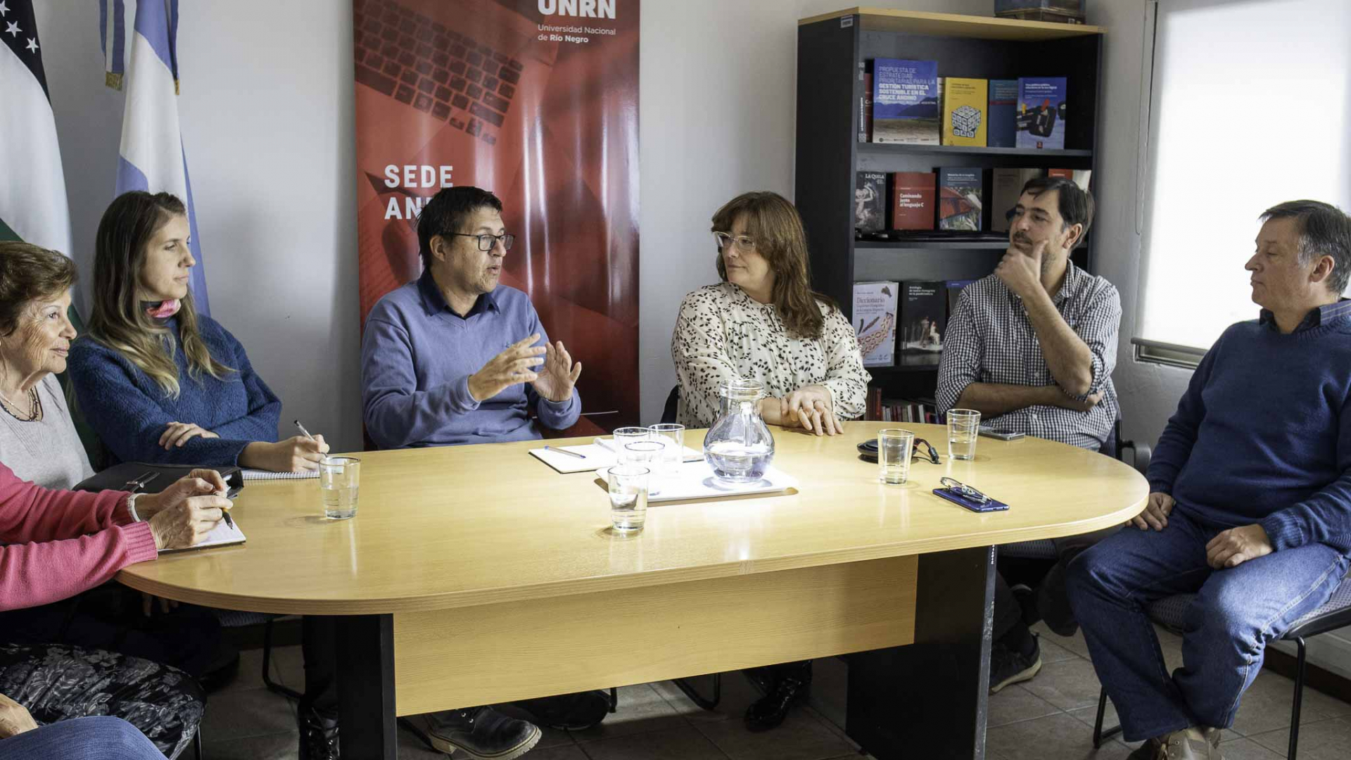 Autoridades de la Sede Andina se reunieron con la presidenta de Conciencia Bariloche