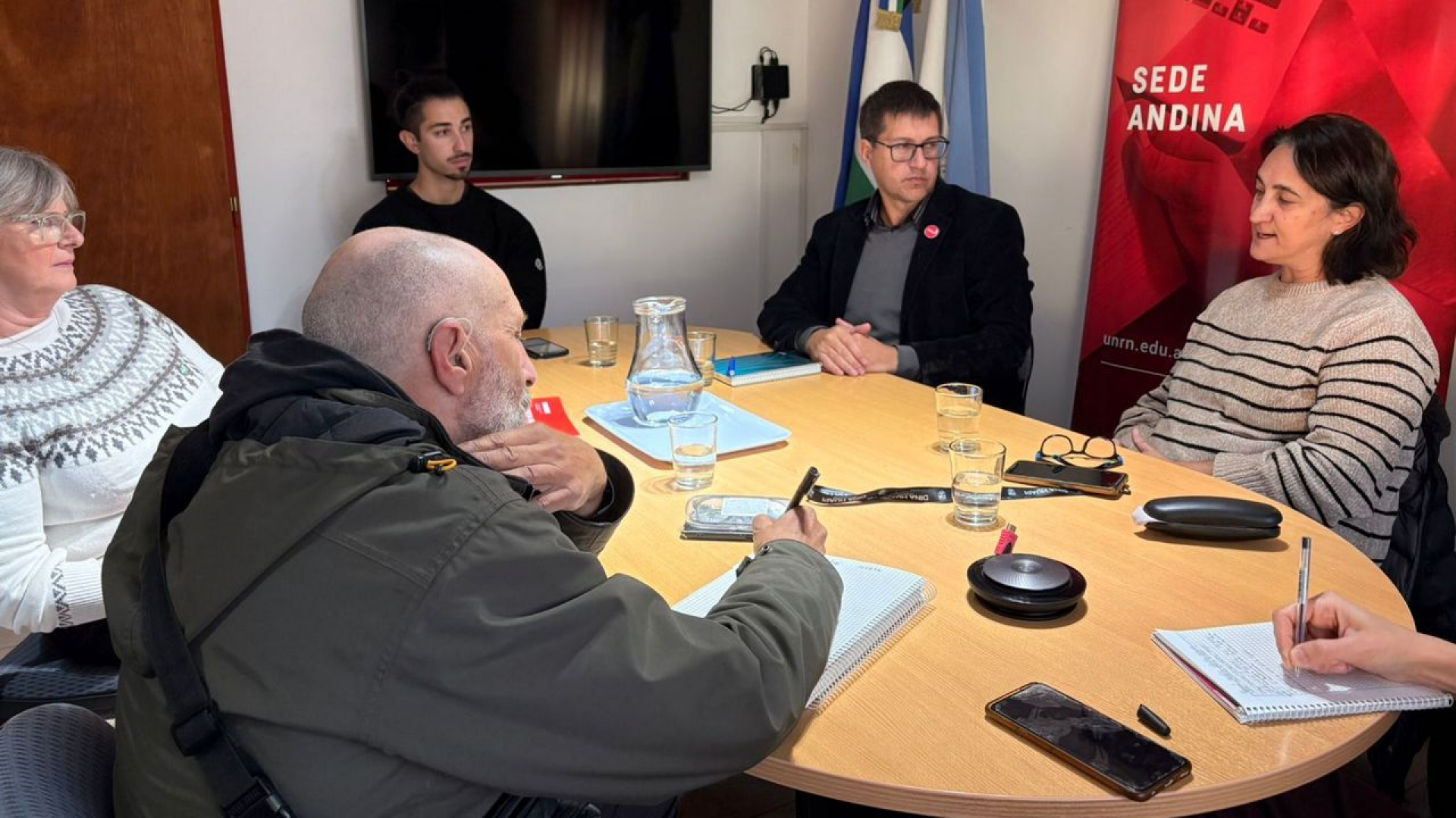 Iniciativas conjuntas con el municipio de Dina Huapi