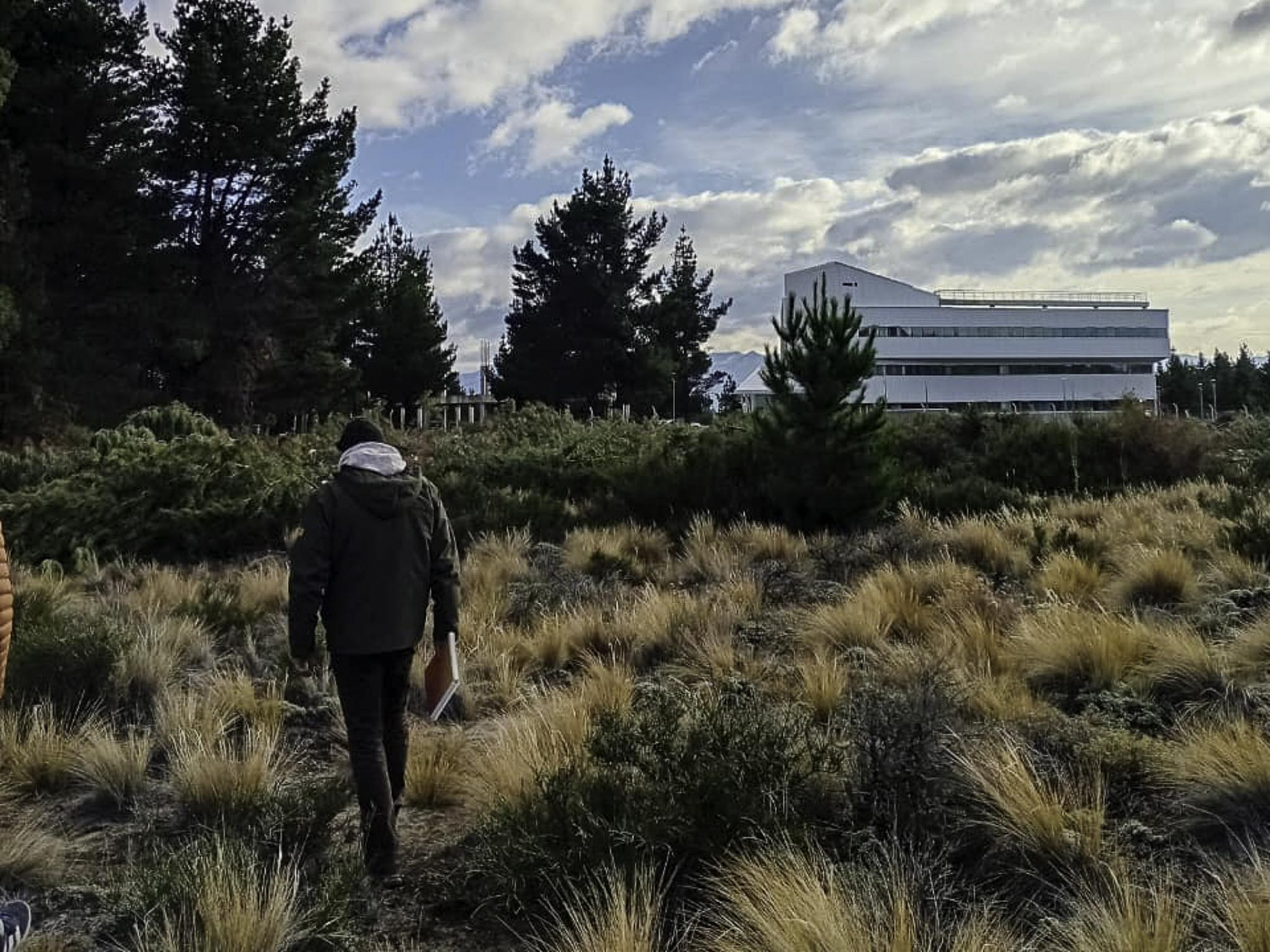 El vivero de la Tecnicatura empieza a tomar forma en el Campus de la UNRN