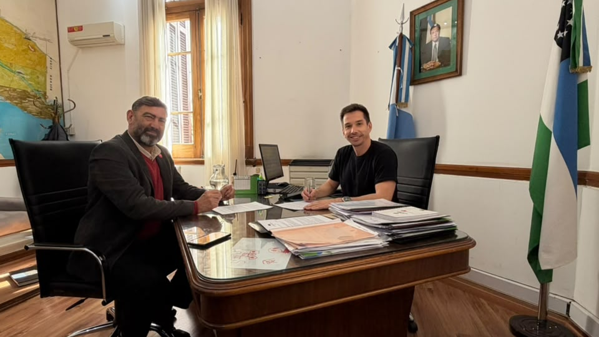 Firman acuerdo para capacitar a agentes provinciales en la Sede Atlántica