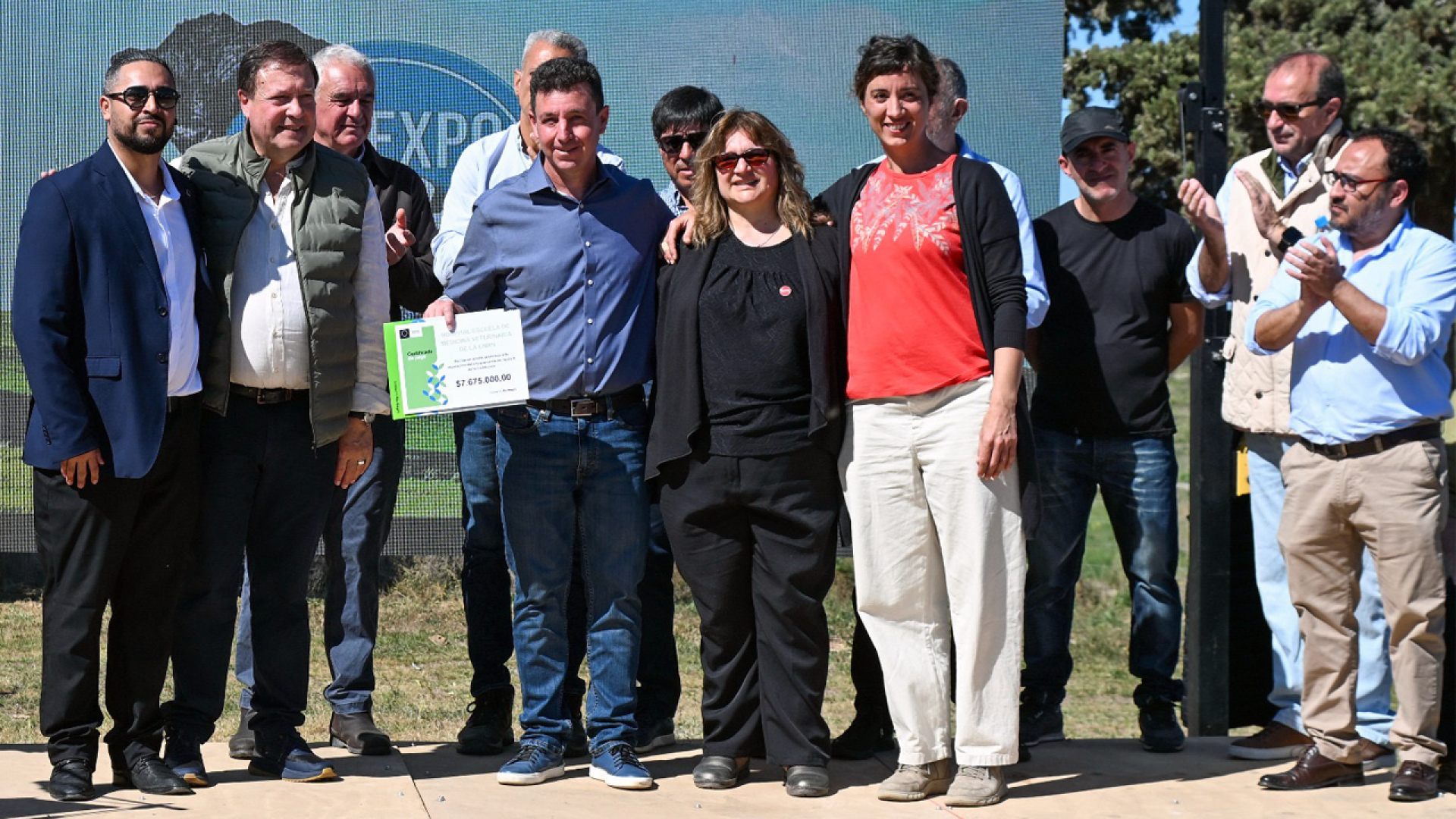 La Escuela de Veterinaria y Producción Agroindustrial de la UNRN participó de la 46° Exposición Rural de Choele Choel