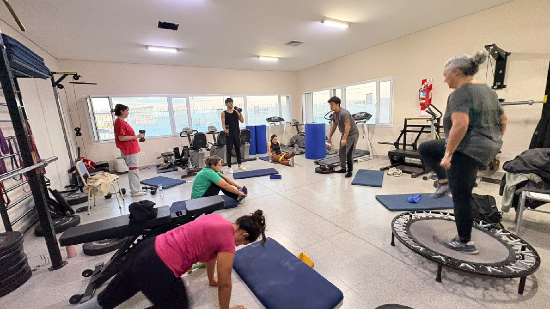 Continúan las actividades físicas y deportivas en la Sede Atlántica