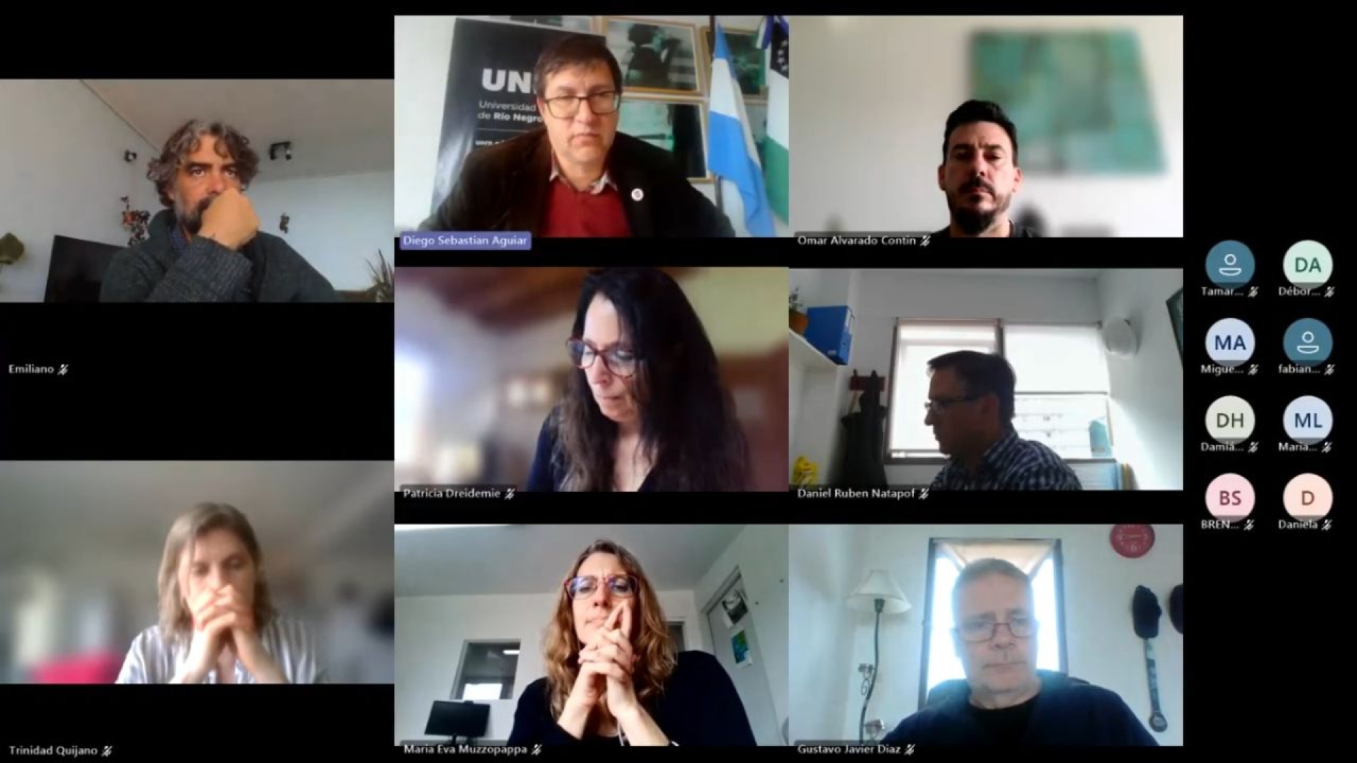 Sesionaron los Consejos de la Sede Andina