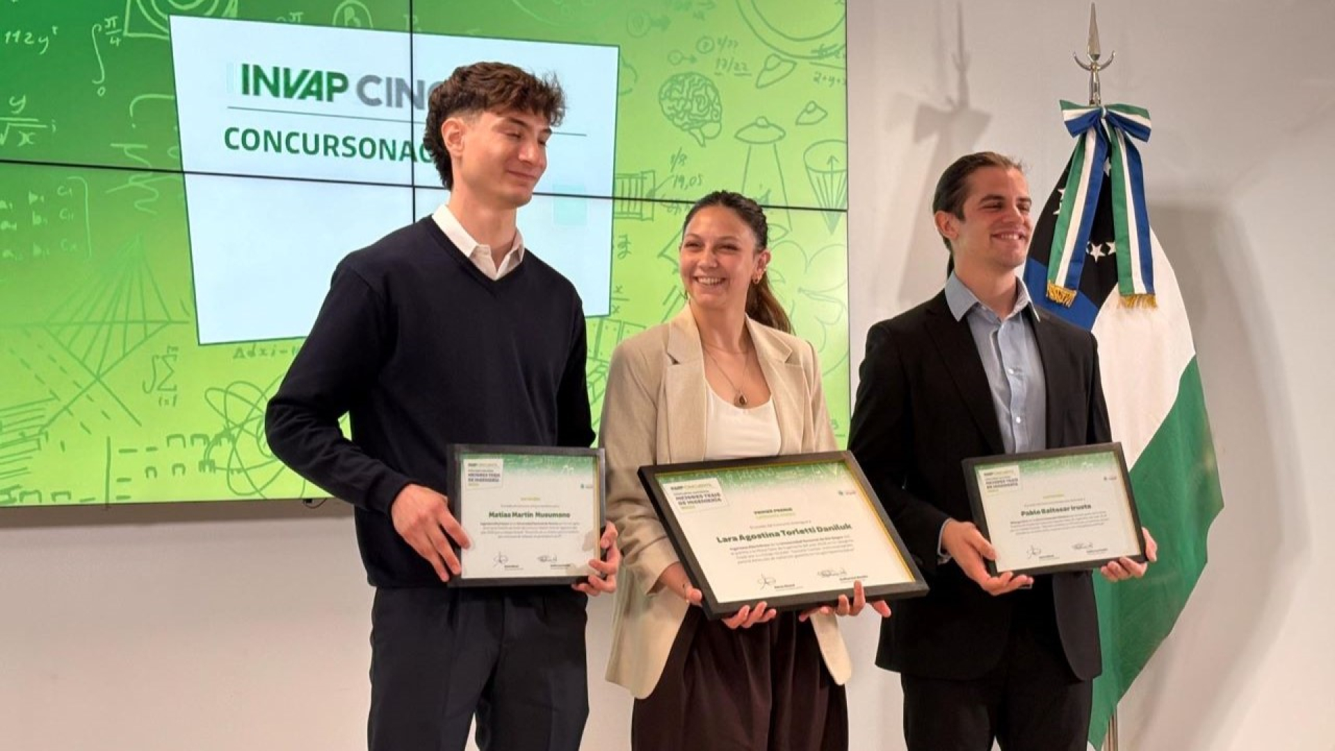  Egresada de la UNRN ganó el concurso nacional Mejores Tesis de Ingeniería de INVAP